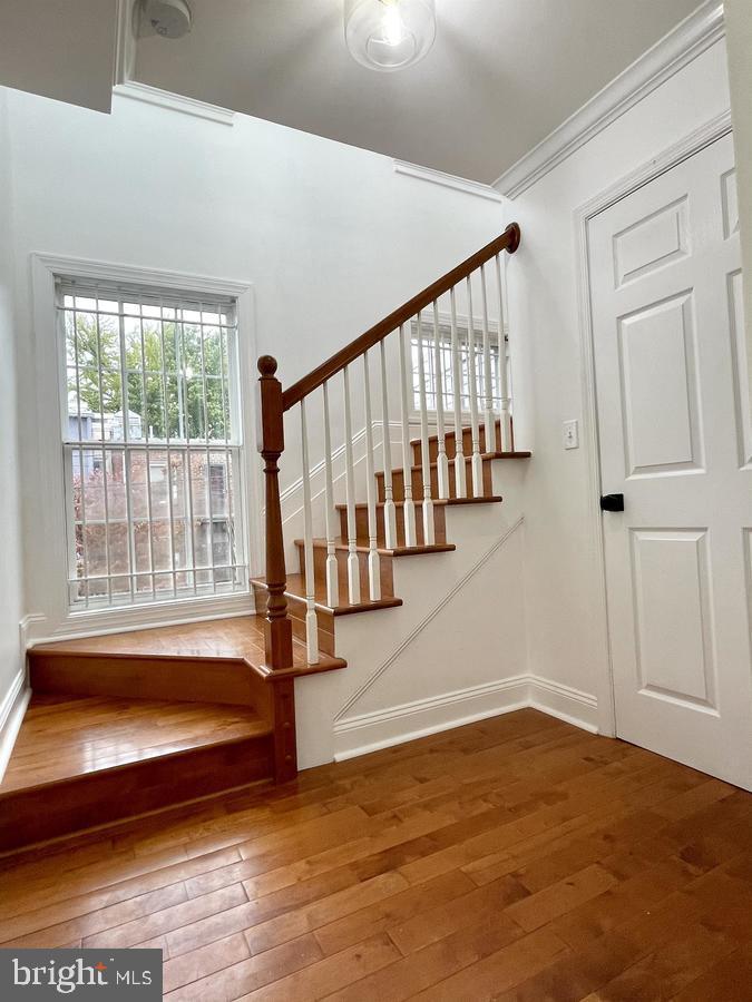 1656 Kramer Street Northeast Washington, DC 20002 - Photo 16 of 29 a view of entryway with wooden floor