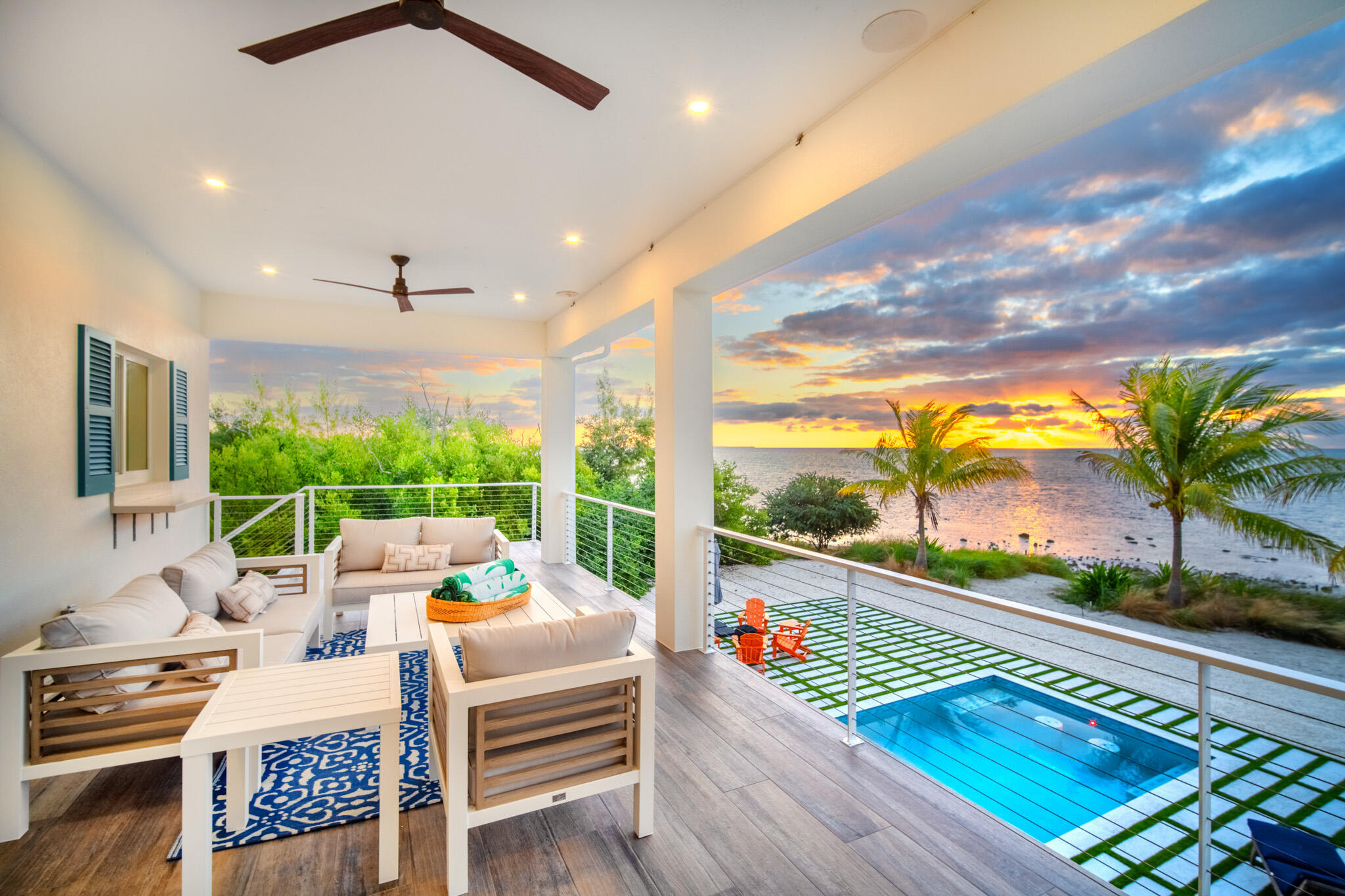 16200 Old State Road, Unit 4A Sugarloaf, FL 33042 - Photo 13 of 61 Balcony w/ Passthrough Window