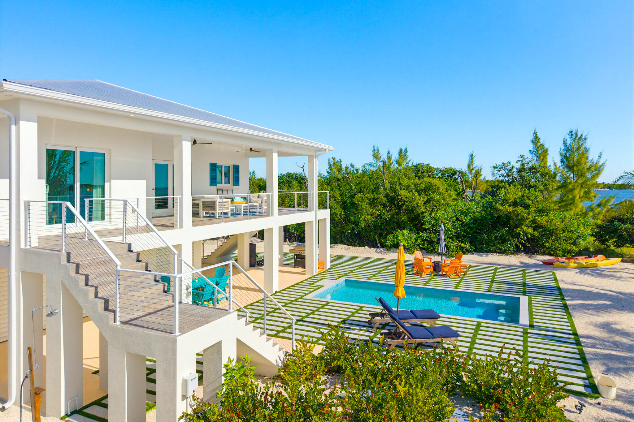 16200 Old State Road, Unit 4A Sugarloaf, FL 33042 - Photo 21 of 61 Porcelain Tile on Balcony & Pool Deck