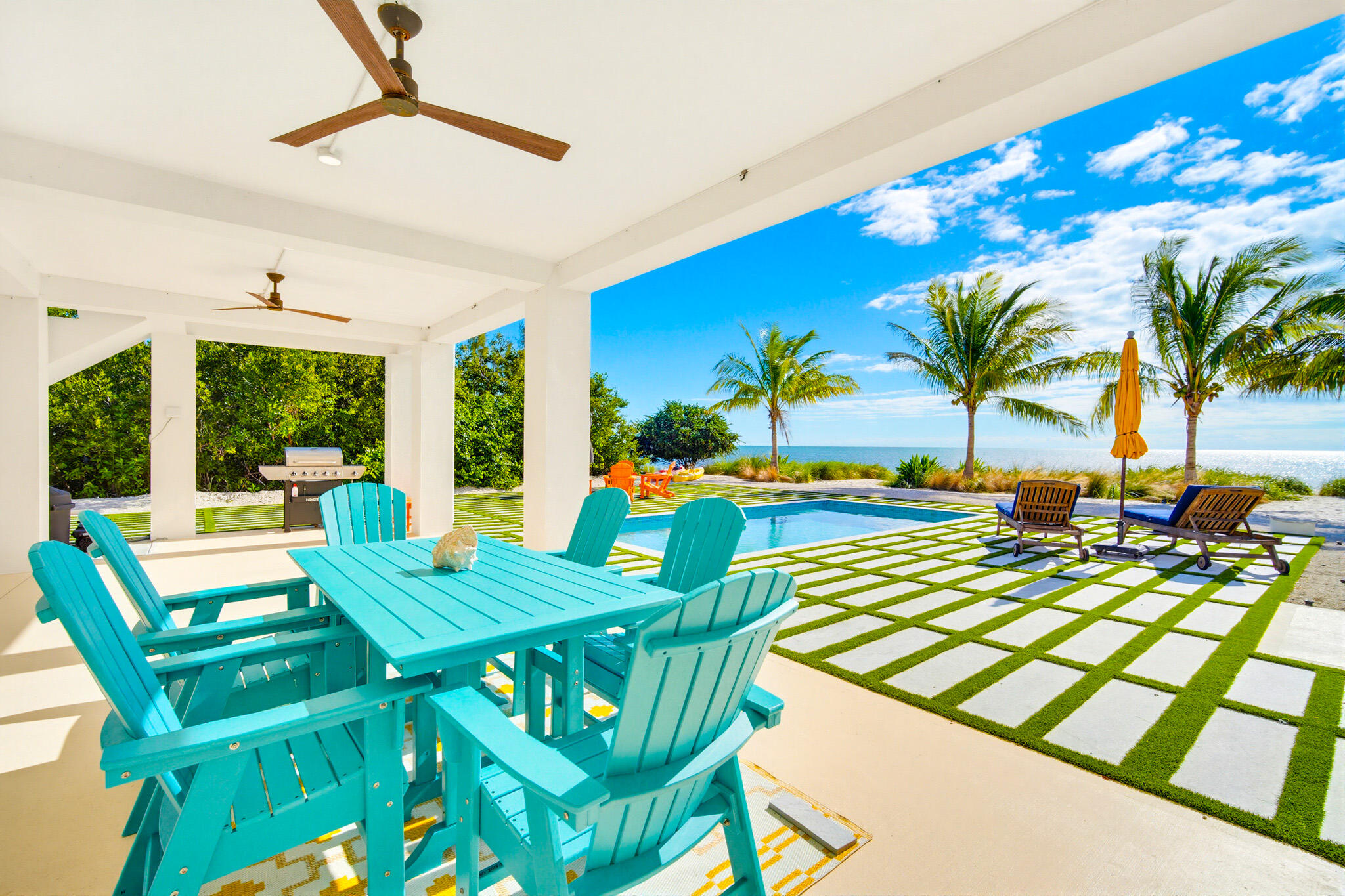 16200 Old State Road, Unit 4A Sugarloaf, FL 33042 - Photo 38 of 61 Downstairs Outdoor Dining