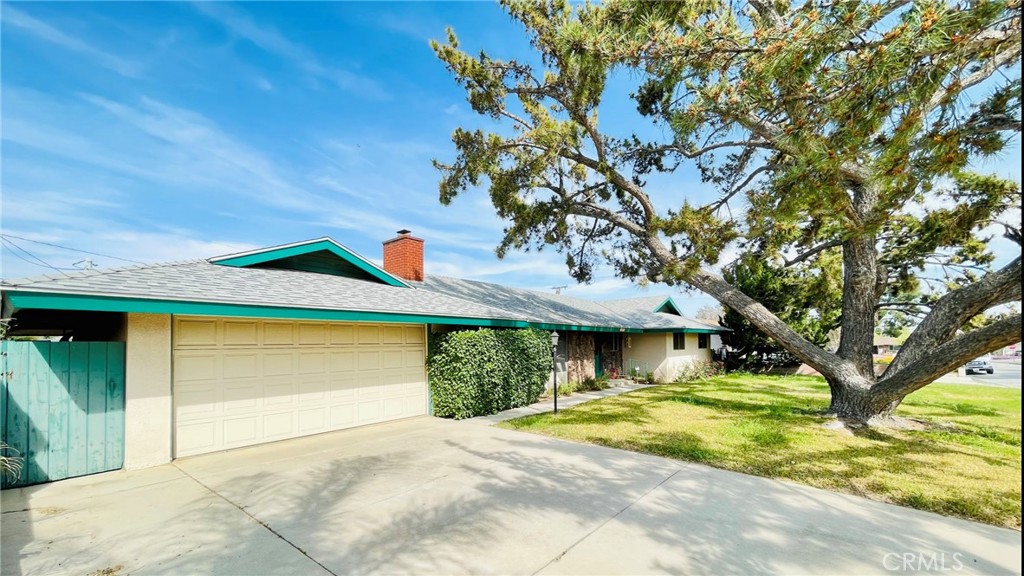 5875 Olive Avenue Rialto, CA 92377 - Photo 5 of 54 a view of yellow house with large trees