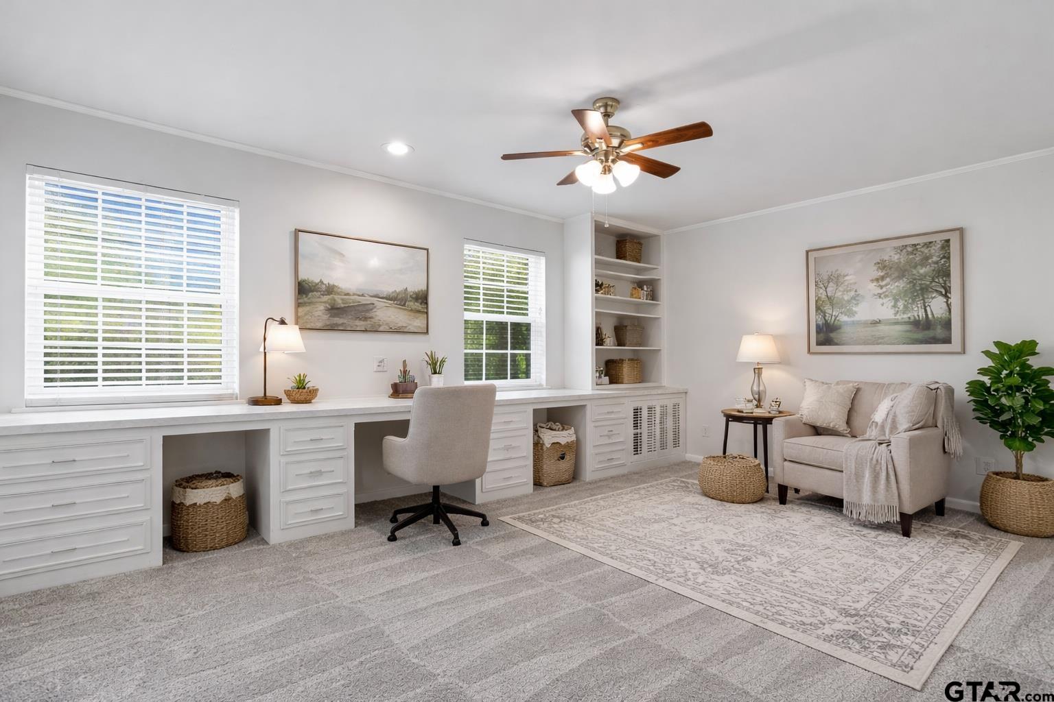 7 Lindsey Lane Longview, TX 75601 - Photo 33 of 36 a view of a livingroom with workspace and a window