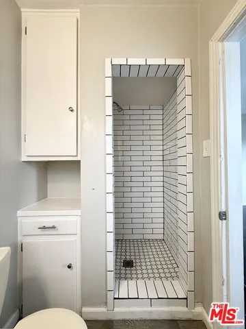 a bathroom with a sink and a toilet