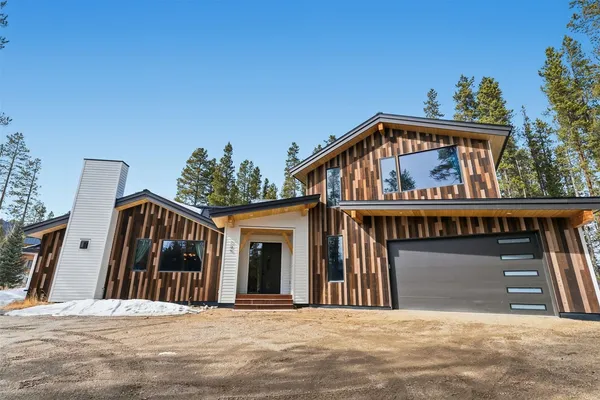 a view of a house with a balcony