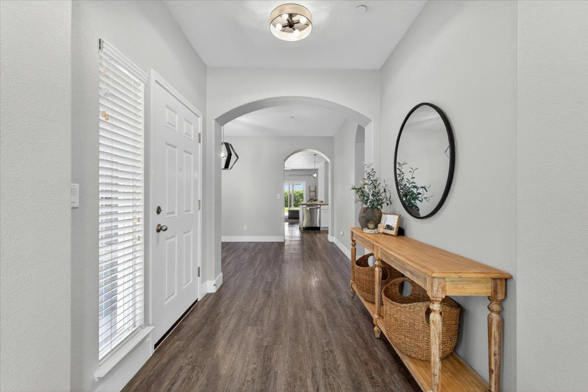 437 Silver Ridge Court Oakdale, CA 95361 - Photo 4 of 41 a view of living room with furniture and wooden floor