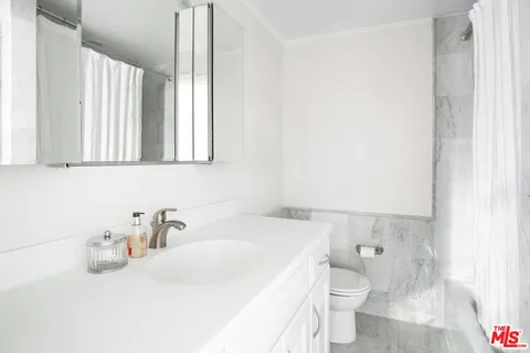 a bathroom with a sink and a toilet