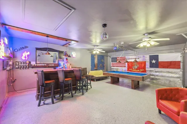 a group of people sitting in a room