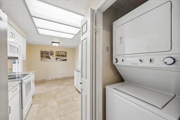 a view of city from a balcony