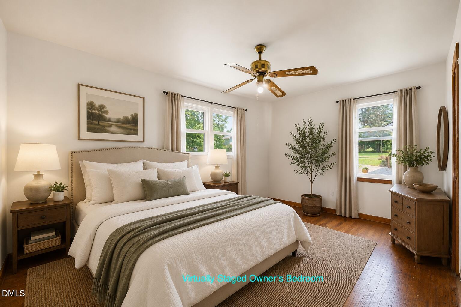 1315 Alpha Road Henderson, NC 27536 - Photo 22 of 26 Virtual Staged Owner's Suite