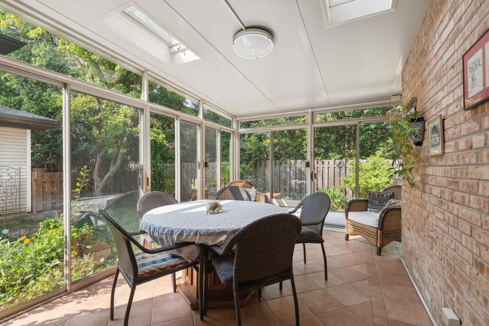816 Echo Lane Glenview, IL 60025 - Photo 9 of 25 a view of a patio with a table chairs and a table