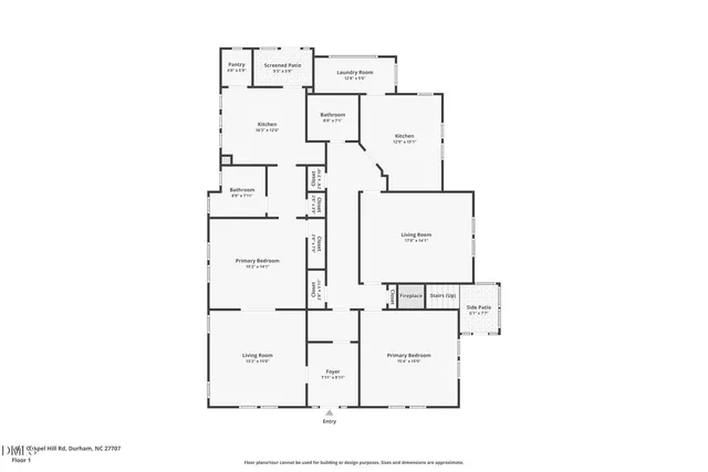 $725,000 | 2607 Chapel Hill Road, Durham, NC 27707