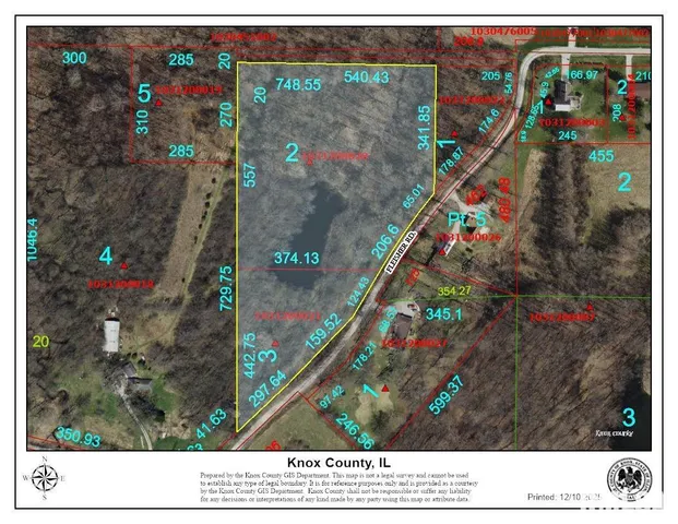 $115,000 | Lot 2-3 Fleisher Road, Galesburg, IL 61401