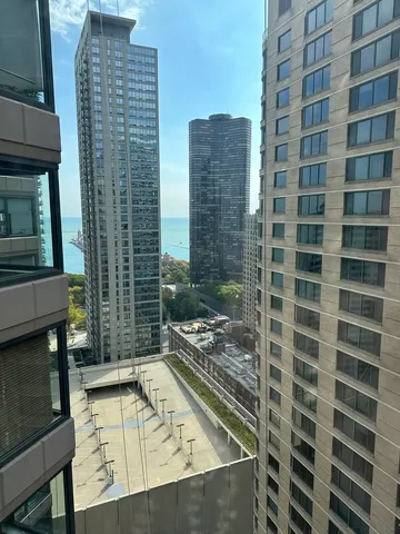 a view of a brick building