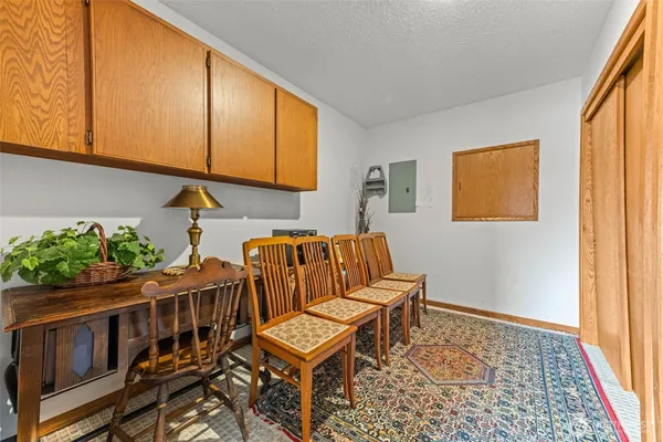 a view of storage and utility room