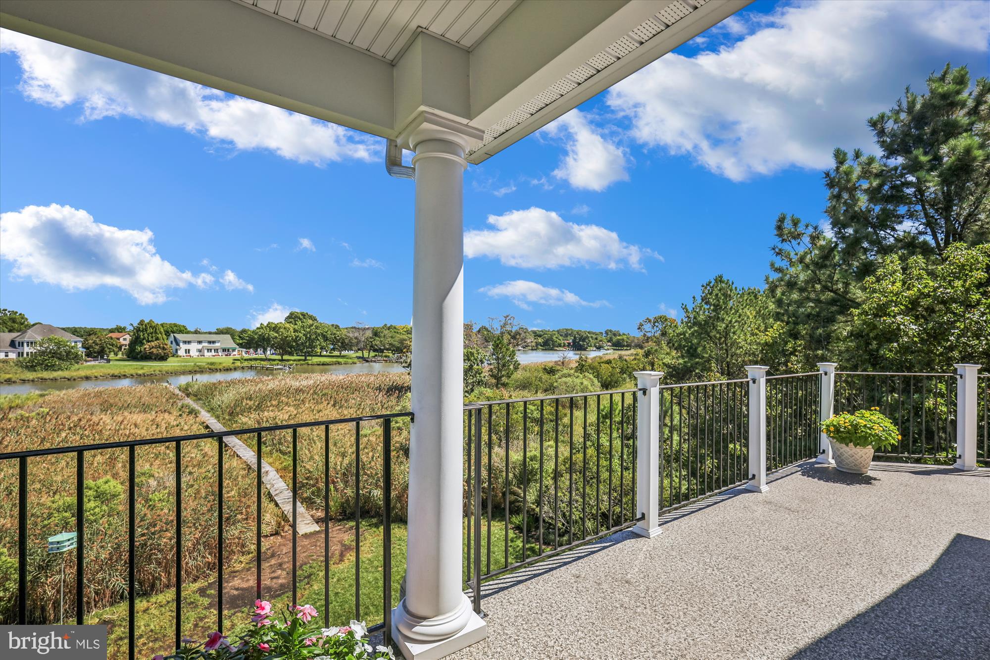635 Dominion Road Chester, MD 21619 - Photo 15 of 50 a view of a balcony with lake view