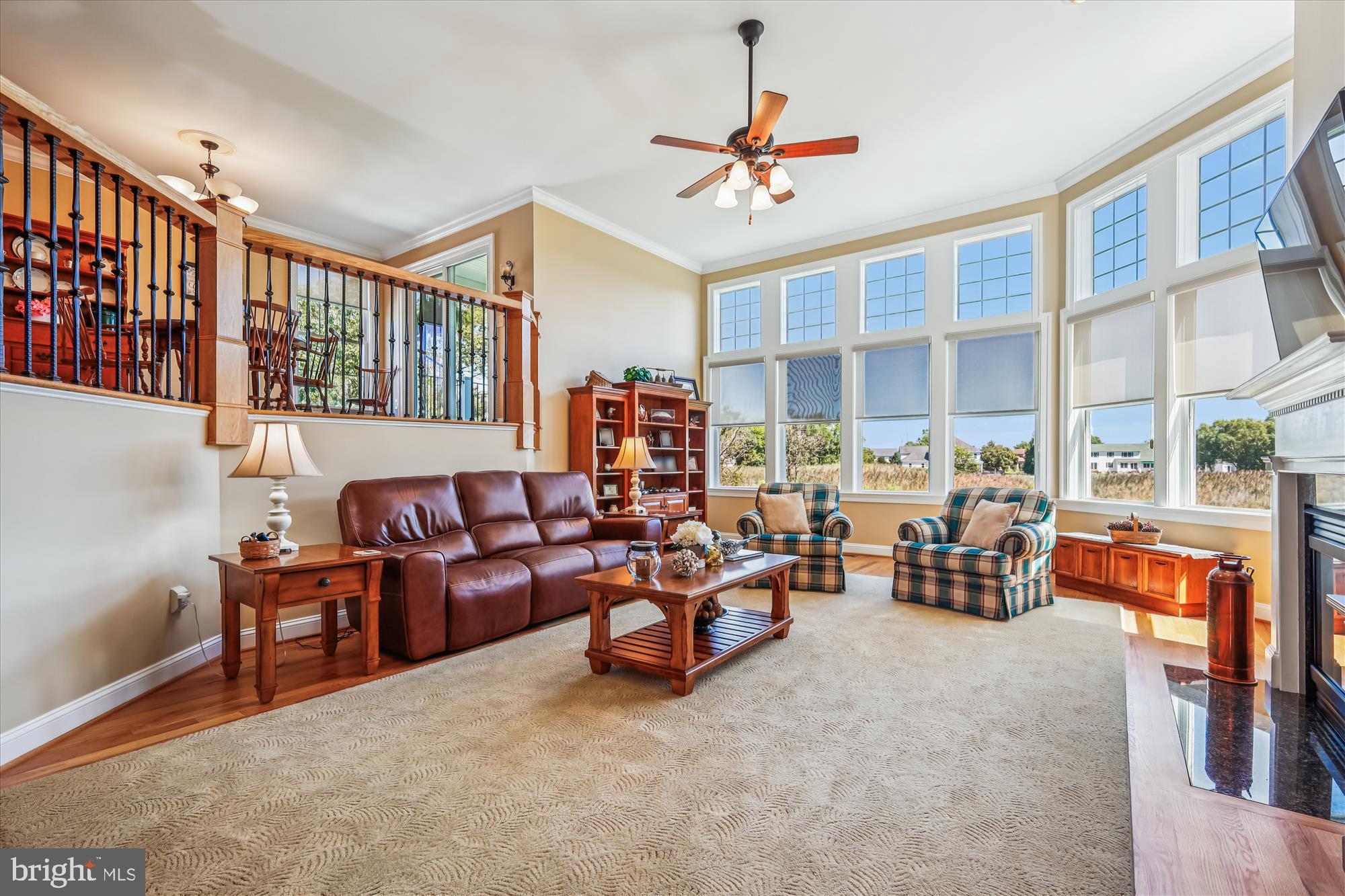 635 Dominion Road Chester, MD 21619 - Photo 20 of 50 a living room with furniture and a large window