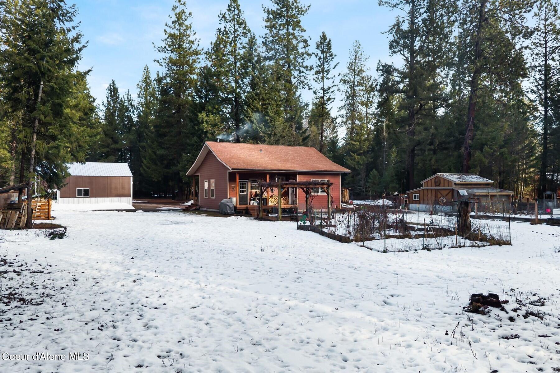 870 Samuels Road Sandpoint, ID 83864 - Photo 21 of 66 Home, Shop, Barn & Garden Area