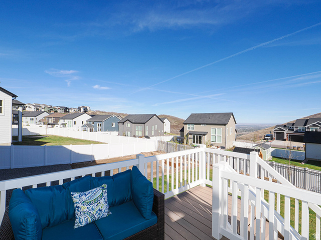 2487 Canyon Wild Road, Unit 413 Draper, UT 84020 - Photo 57 of 75 Large Trex Deck - Rear
