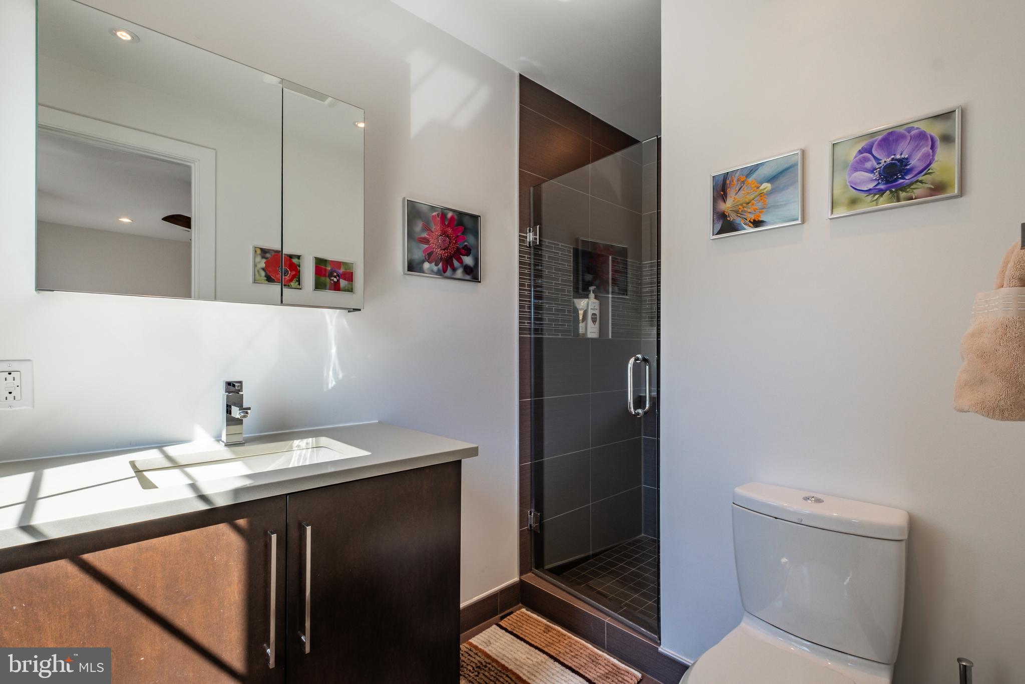 1815 Lombard Street Philadelphia, PA 19146 - Photo 41 of 79 a bathroom with a sink vanity and toilet