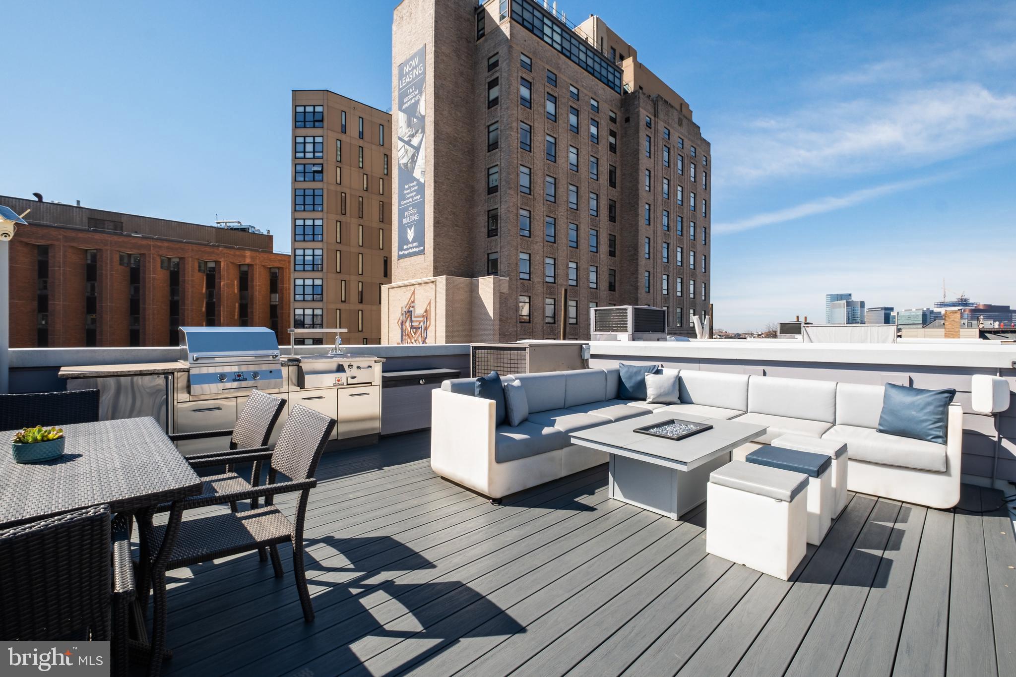 1815 Lombard Street Philadelphia, PA 19146 - Photo 57 of 79 a view of a patio with couches and chairs