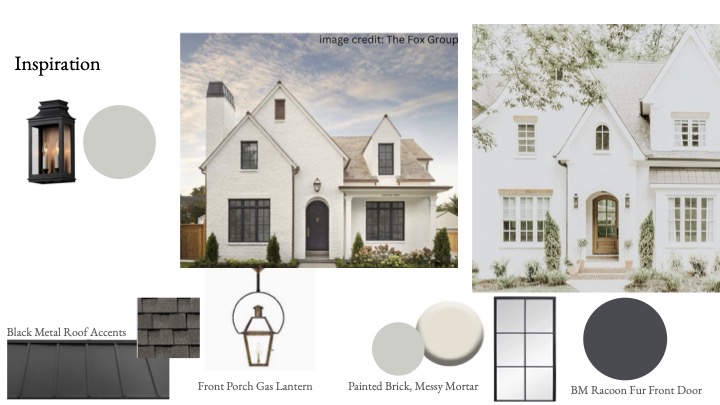 a bathroom with a tub mirror and sink