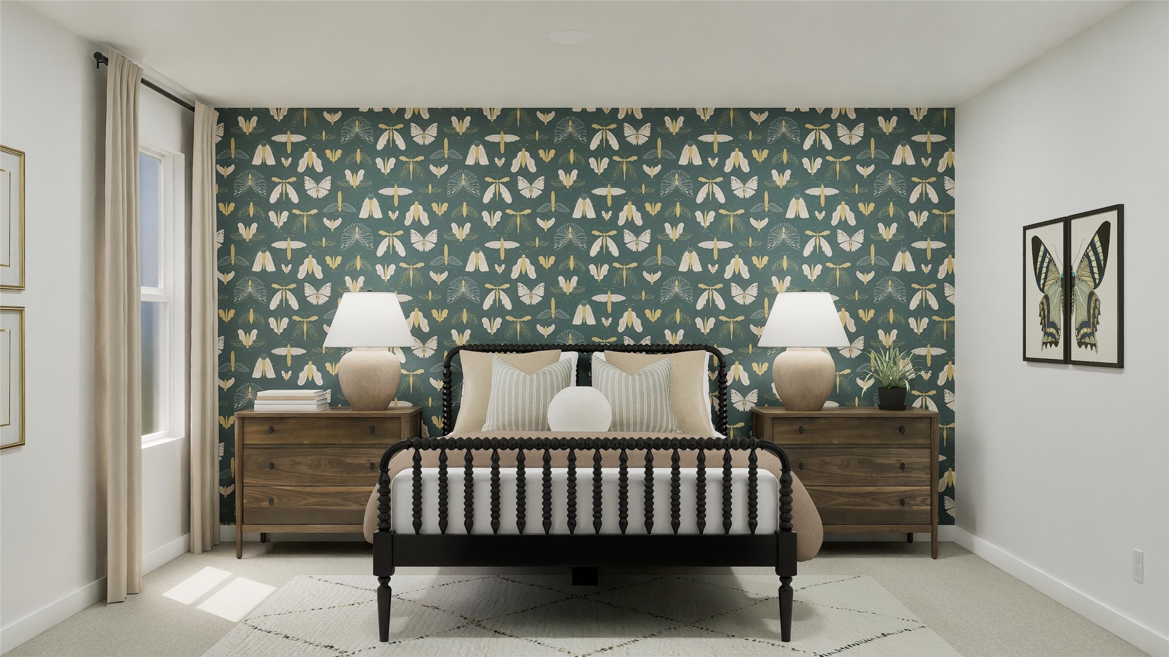 1270 Flint Rdg Loop Salado, TX 76571 - Photo 11 of 40 a bedroom with a bed and wooden floor