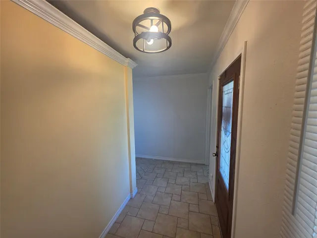 a view of empty room