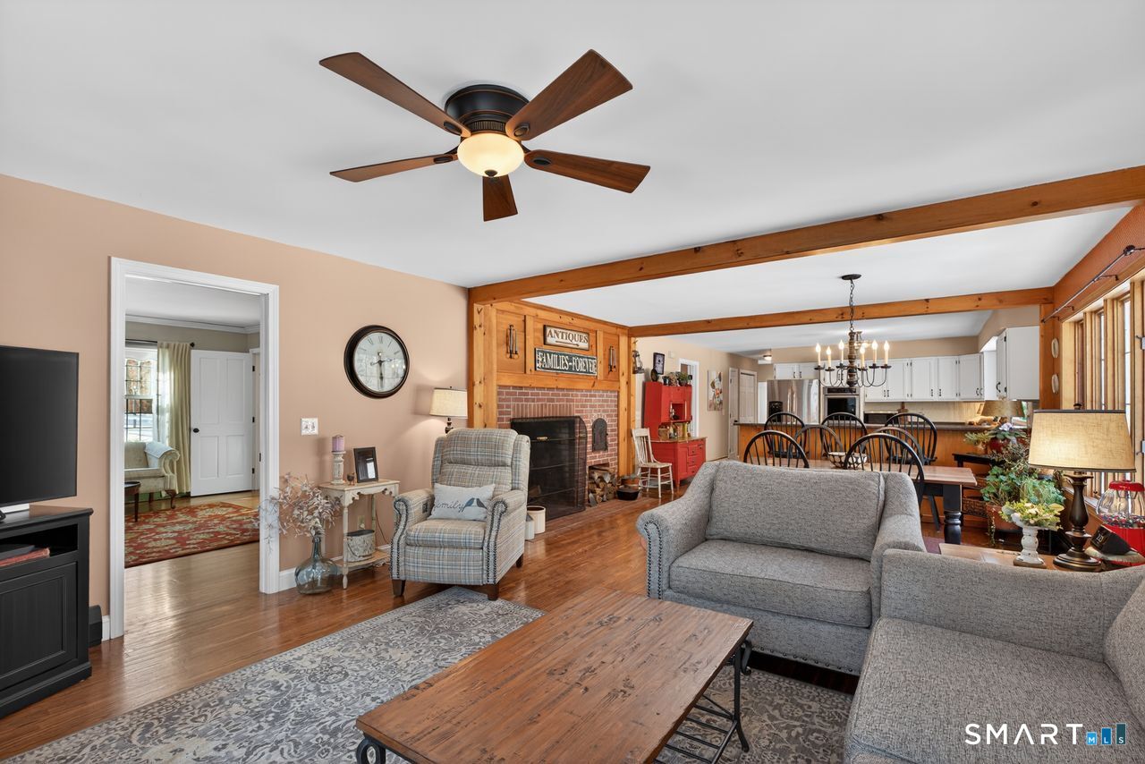 4 Hunters Ridge Road Killingworth, CT 06419 - Photo 14 of 40 a living room with furniture and a large window