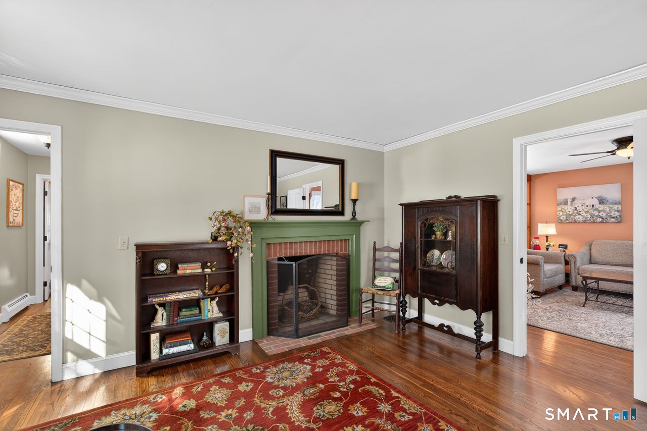 4 Hunters Ridge Road Killingworth, CT 06419 - Photo 8 of 40 a living room with furniture and a fireplace