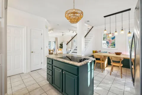 a view of a house with a patio