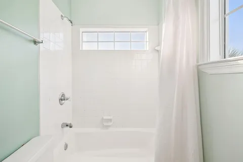 a view of a balcony with city view