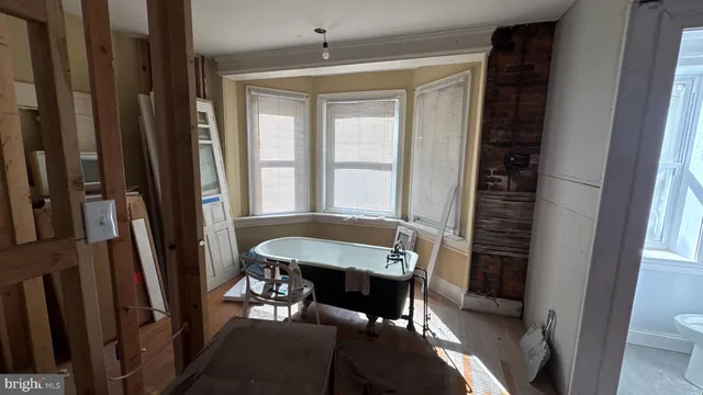 a view of a bathroom