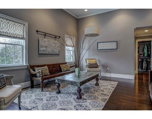 52 Baker Place Newton, MA 02462 - Photo 14 of 24 a living room with furniture and a wooden floor