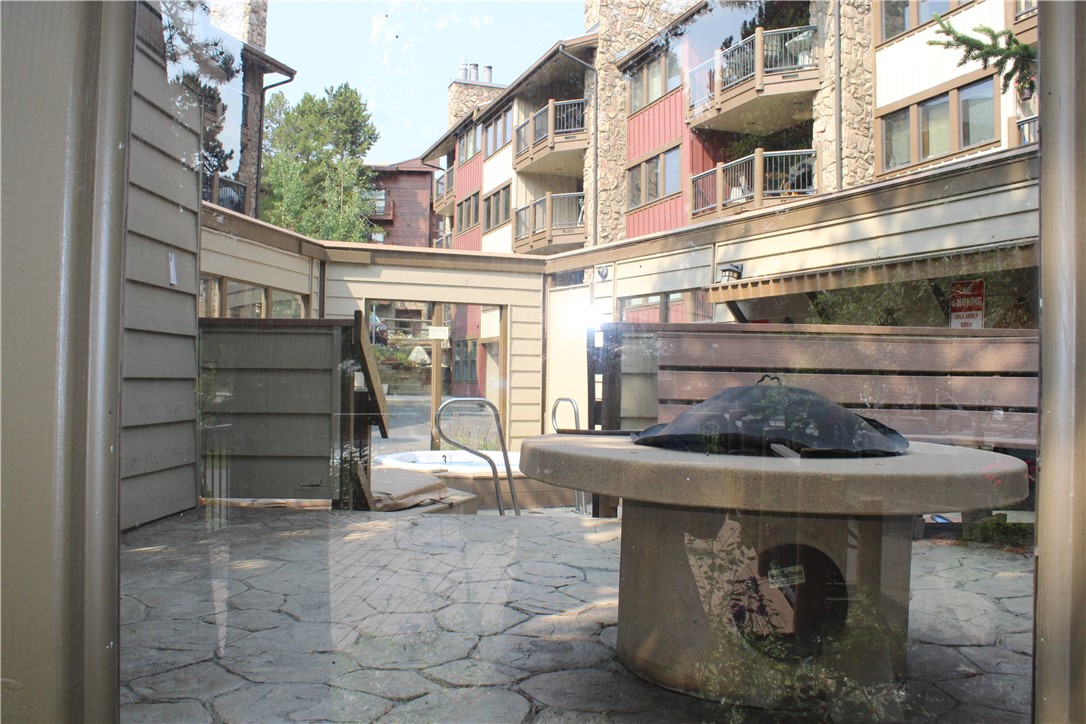 325 Four Oclock Road, Unit C202 Breckenridge, CO 80424 - Photo 3 of 11 Common area firepit
