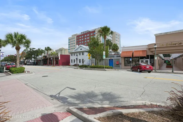a view of street with cars