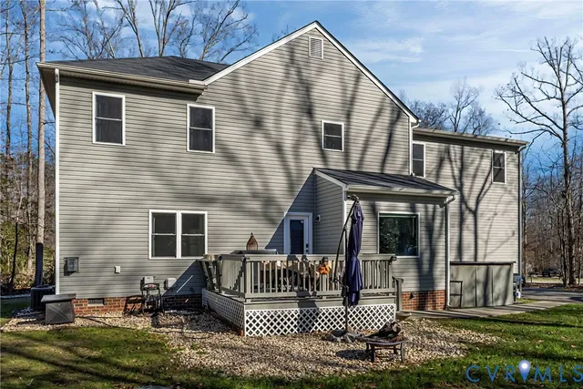 a view of a house with a roof deck