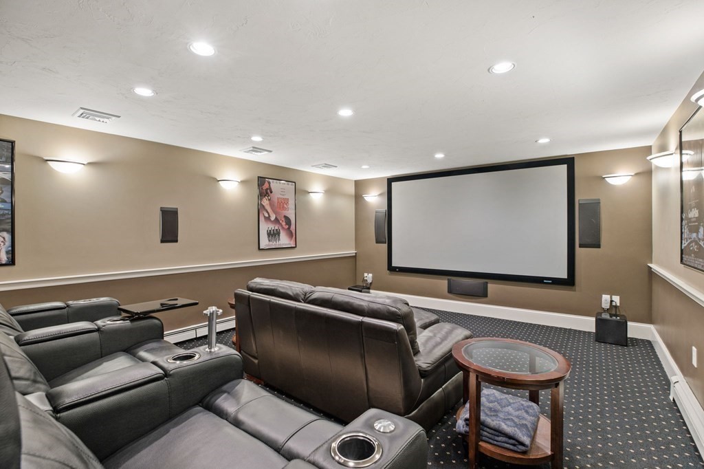 352 Clapp Road Scituate, MA 02066 - Photo 33 of 41 a room with furniture projector and screen