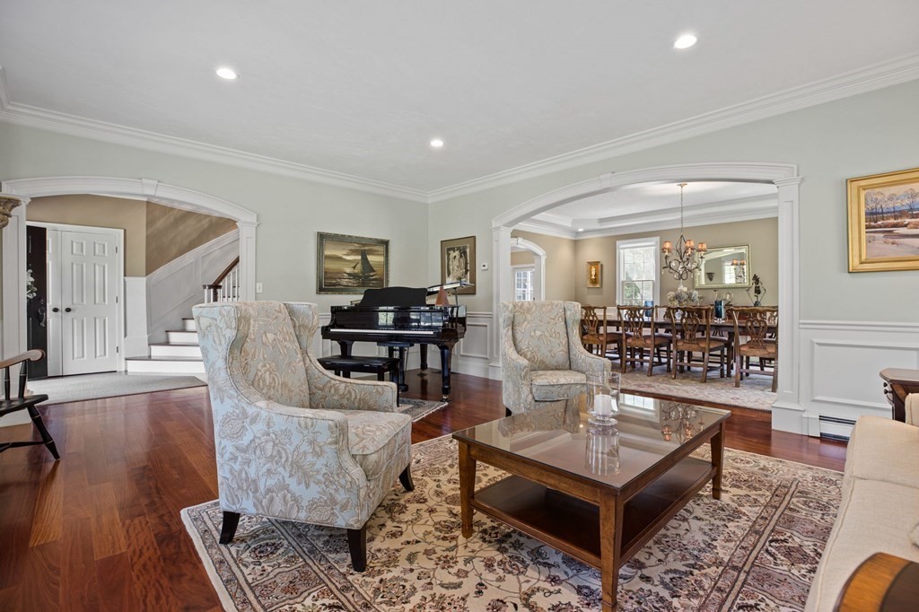 352 Clapp Road Scituate, MA 02066 - Photo 5 of 41 a living room with furniture and wooden floor