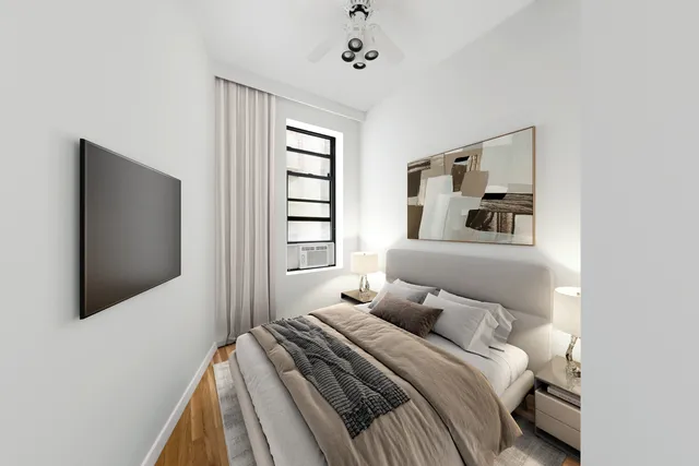 a kitchen with a stove and a microwave