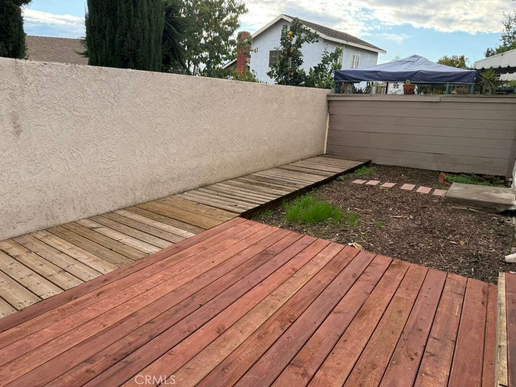 4815 South Fork Road Chino, CA 91710 - Photo 15 of 18 a view of a wooden floor with sky view