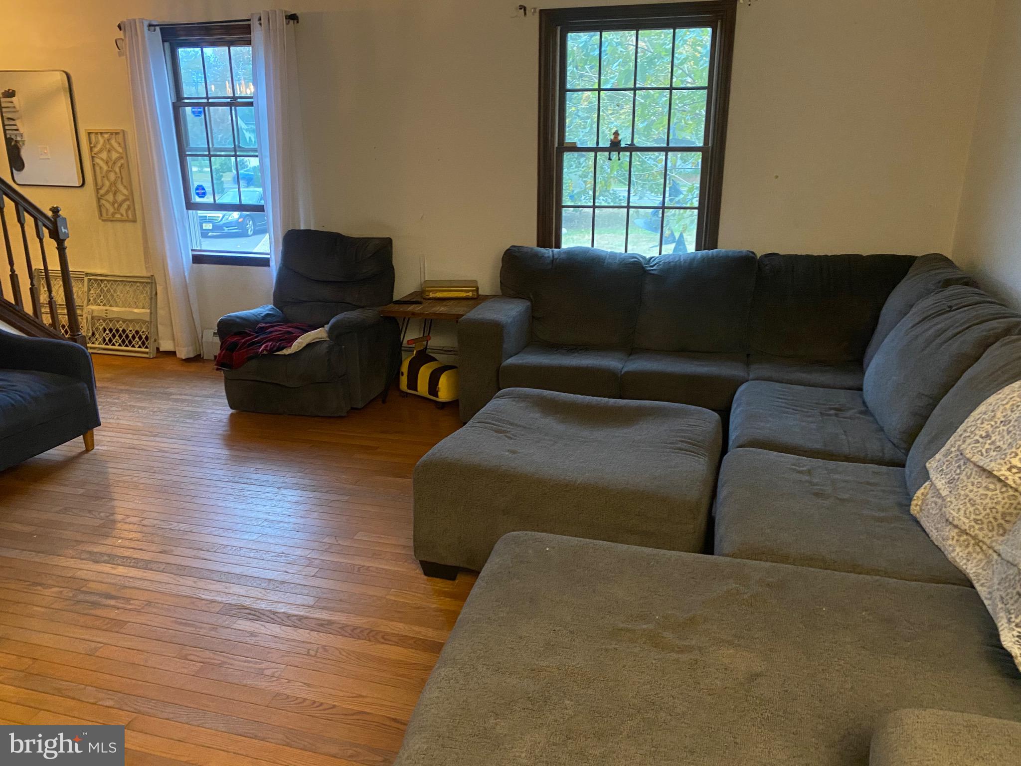 2414 Church Road Cinnaminson, NJ 08077 - Photo 20 of 22 a living room with furniture window and wooden floor