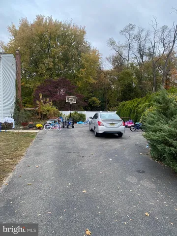 a car parked on the side of the road