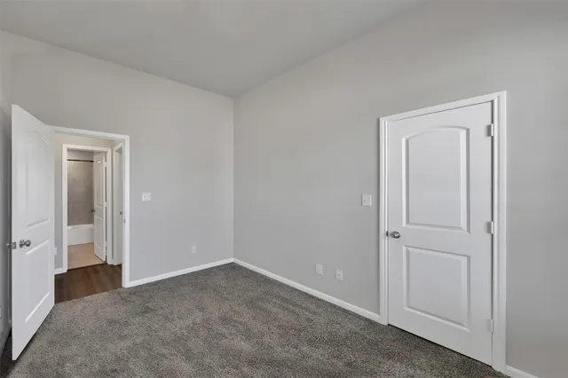 a view of empty room