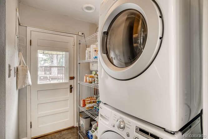 3880 Quay Street Wheat Ridge, CO 80033 - Photo 21 of 32 a close view of utility room with washer and dryer