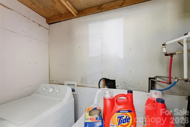 a backyard of a house