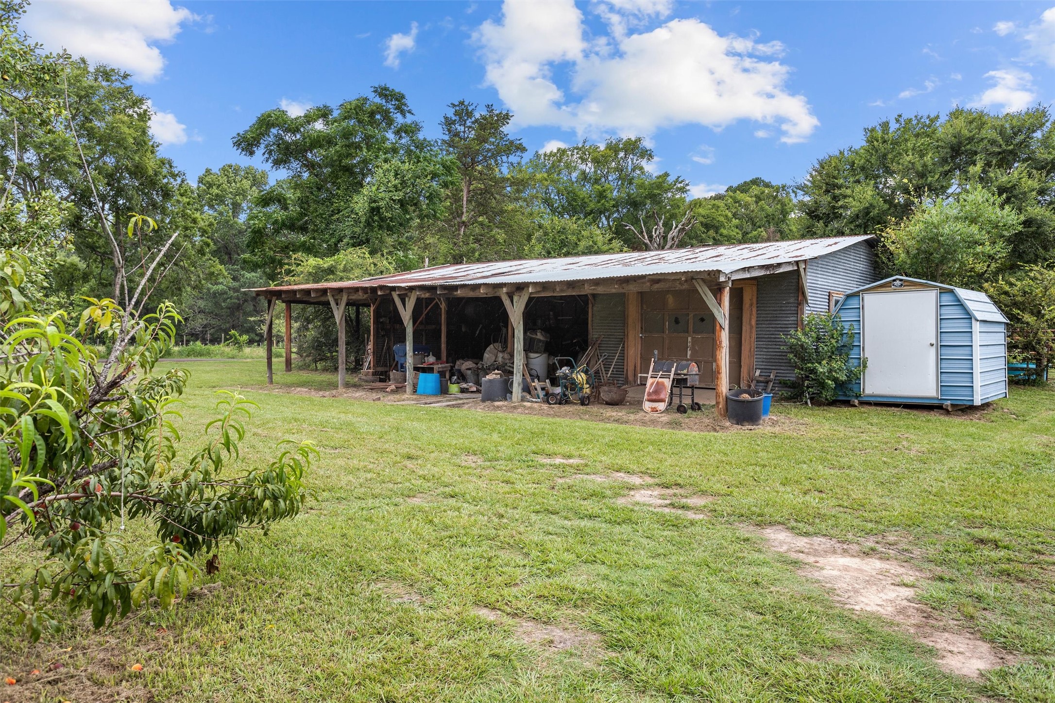 3219 Fm 1817 Elkhart, TX 75839 - Photo 31 of 31 a view of a house with backyard porch and furniture