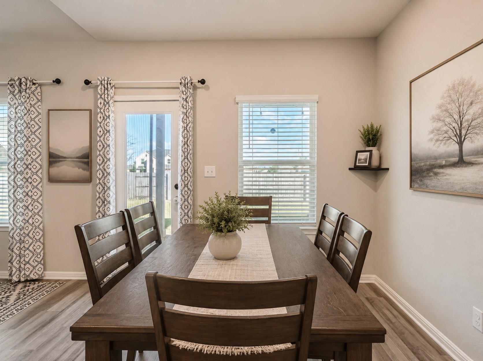 1416 Deering Run Leander, TX 78641 - Photo 9 of 21 a view of a dining room with furniture and window
