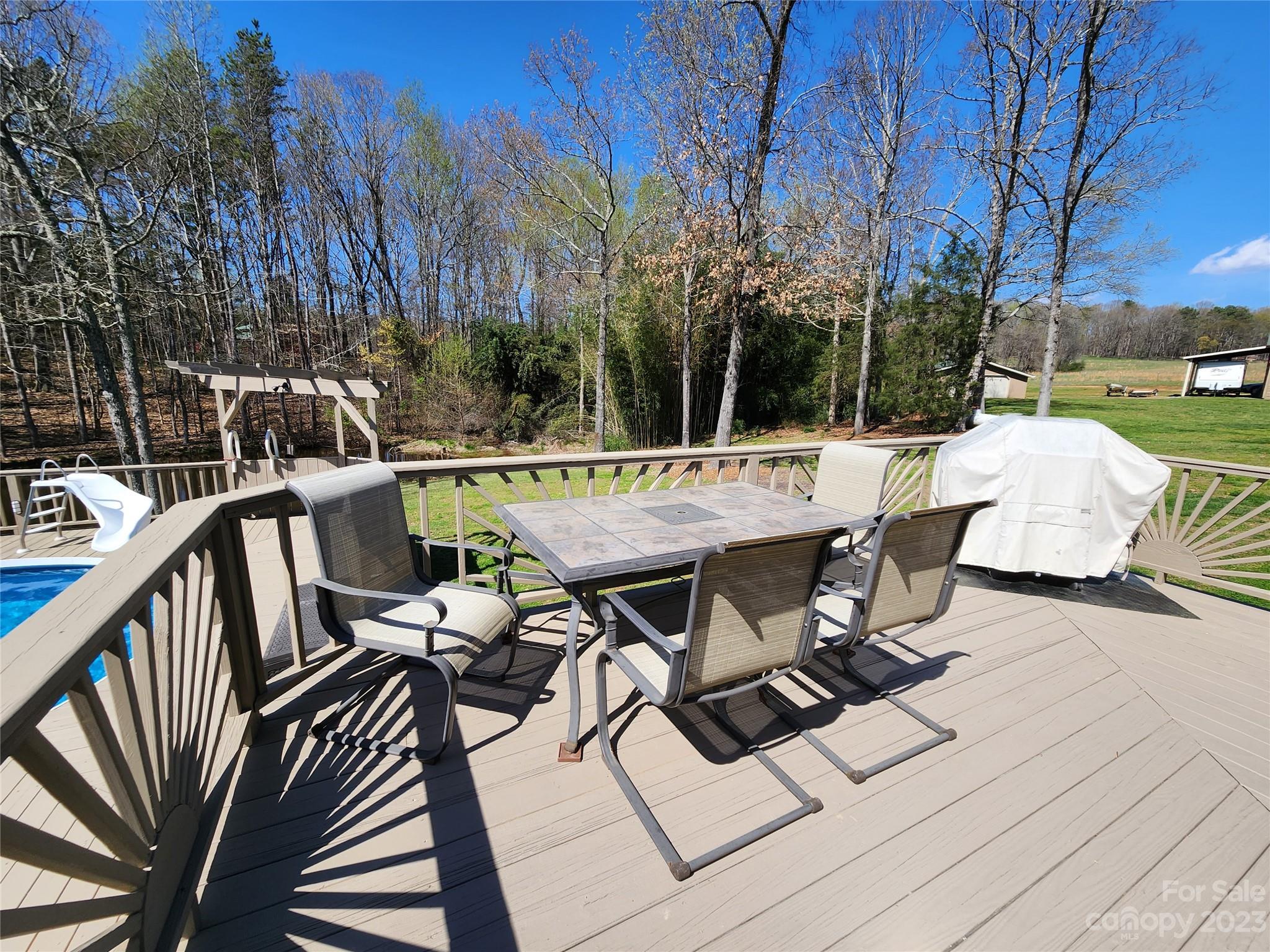 1101 Running Brook Road Midland, NC 28107 - Photo 35 of 48 a view of a patio with iron fence