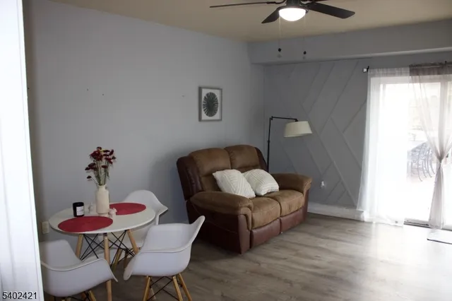 a car parked in front of a building