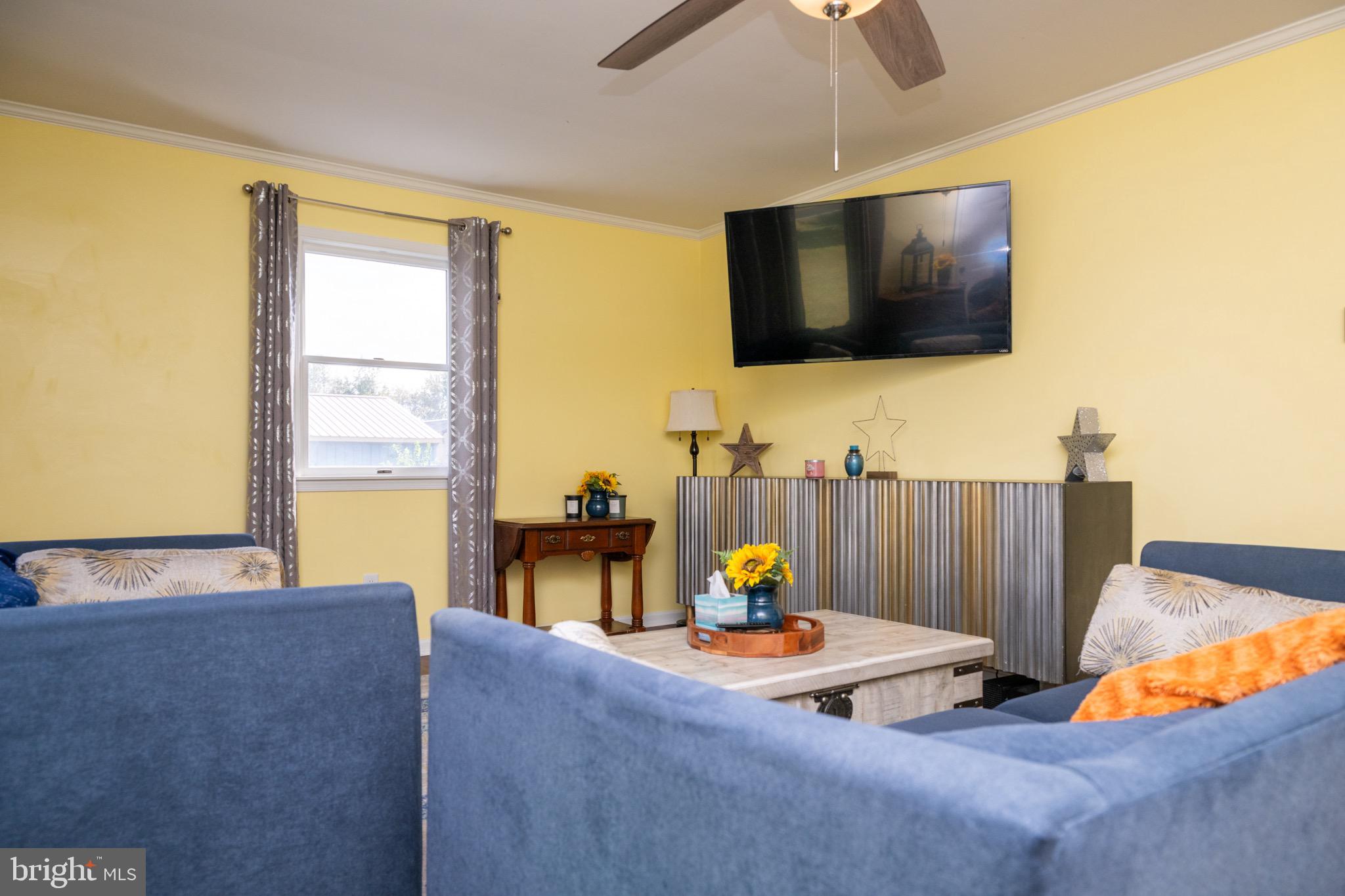 22400 Zoar Road Georgetown, DE 19947 - Photo 12 of 32 a living room with furniture and a flat screen tv